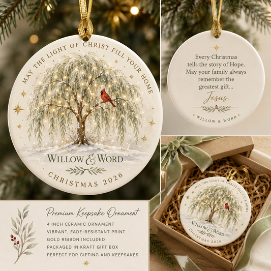 2026 Keepsake Christmas Ornament